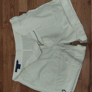 Ralph Lauren Sport Womens White Cargo Shorts size 12.